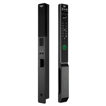 กลอนประตูดิจิตอลดอล็อค SEBO JIDOOR A8TT MAXFACE สำหรับประตูมีมุ้งลวด_1